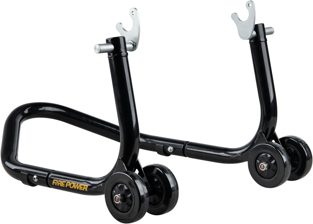 FRONT/REAR PADDOCK STAND BLACK