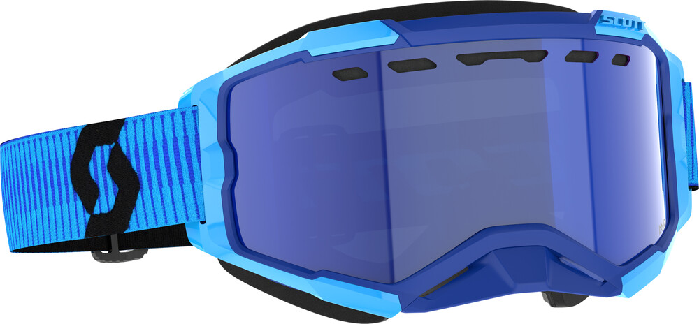 Scott Fury Snow Cross Goggle — Blue/Black