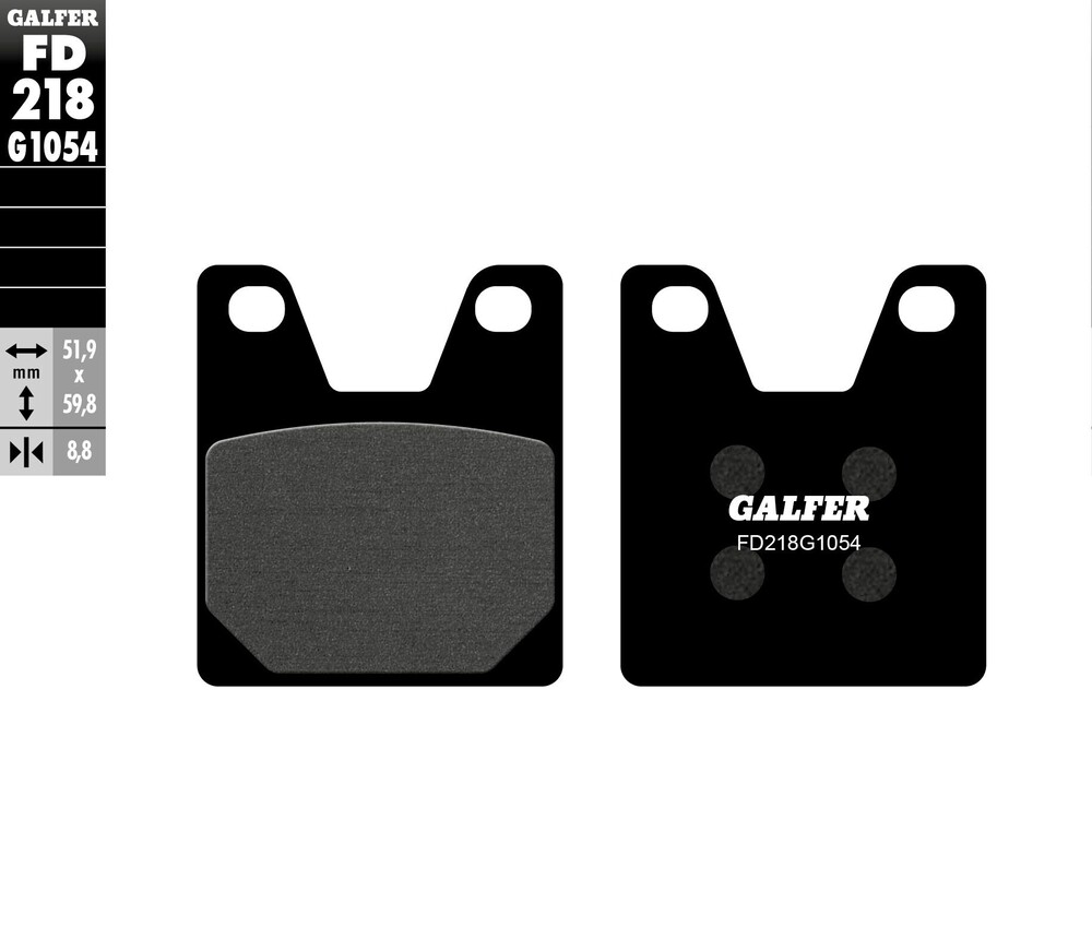Semi-Metallic Brake Pads