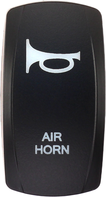 XTC Power Products Dash Switch Rocker Face - Air Horn