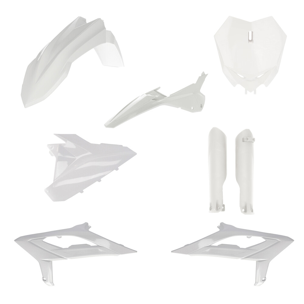 ACERBIS FULL PLASTIC KIT BETA WHITE