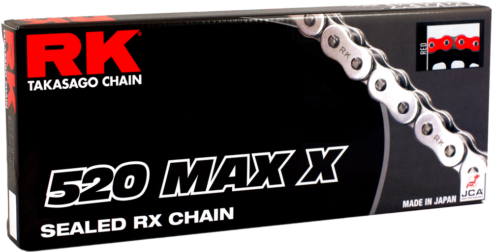 Rk Excel 520maxx Drive Chain Red 520 X 120