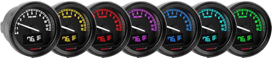 KOSO TNT-05R D48 TACHOMETER