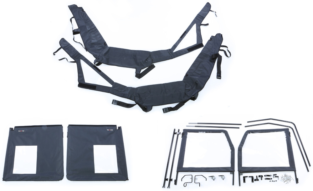 SEIZMIK DOORS RANGER MID SIZE '09-14 W/ROUND ROLL CAGE TUBES