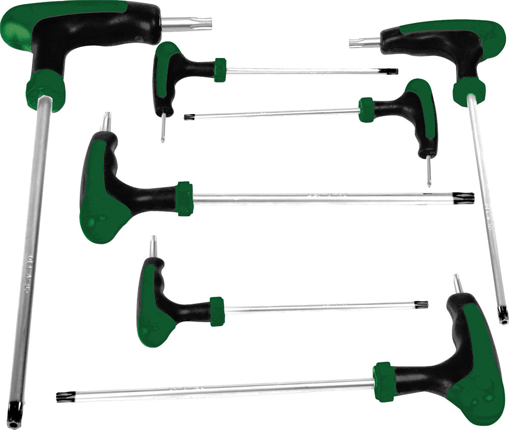 PERFORMANCE TOOL 7 PC T-HANDLE SET STAR