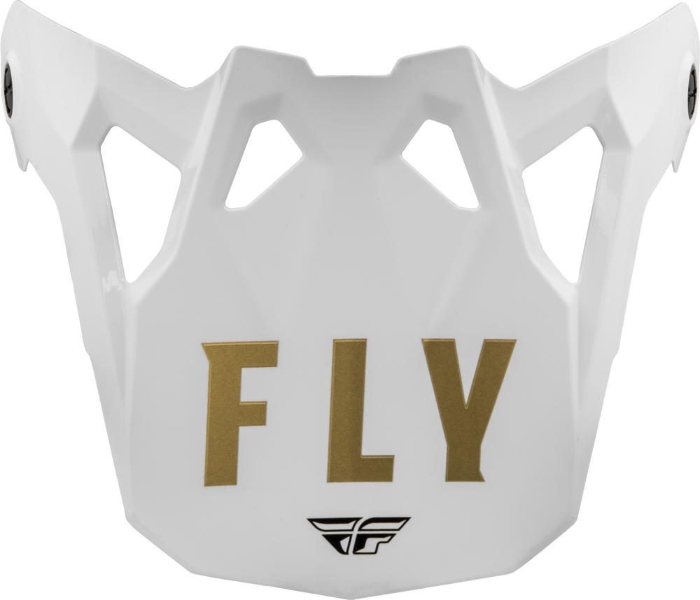 FORMULA CP SLANT VISOR BLACK/WHITE/GOLD YM-SM