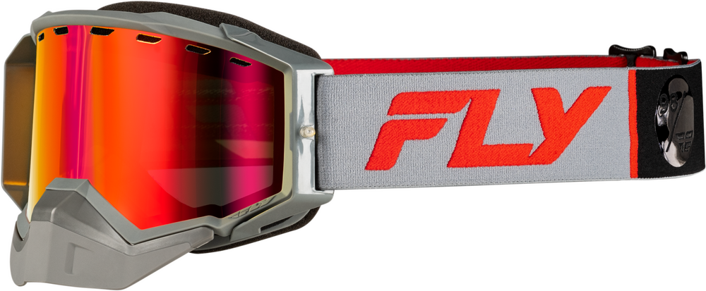 Fly Racing Zone Elite Snow Goggle — Grey/Red