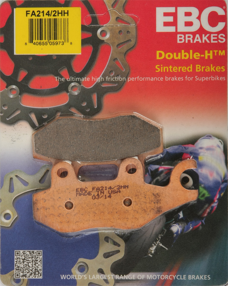 EBC FA214/2HH Double-H Sintered Rear Brake Pads