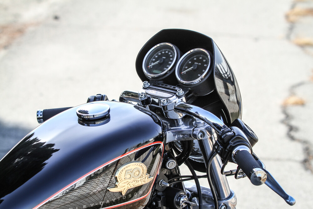 BURLY BRAND CLUBMAN BAR 1" CHROME