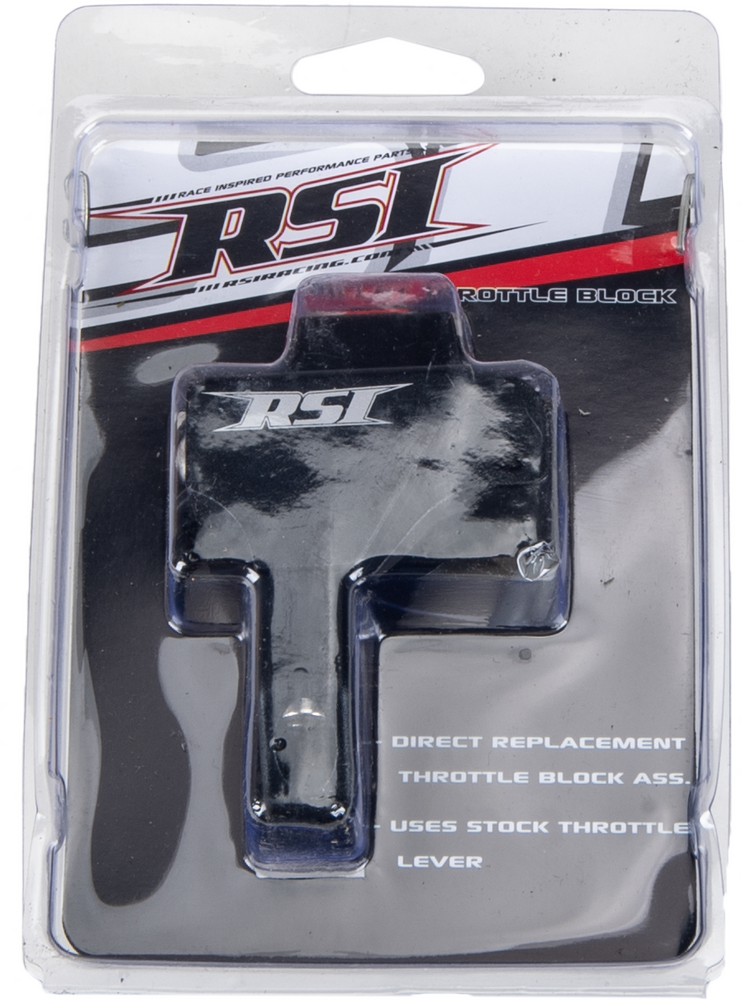 RSI BILLET THROTTLE BLOCK W/ PUSH BUTTON KILL SWITCH