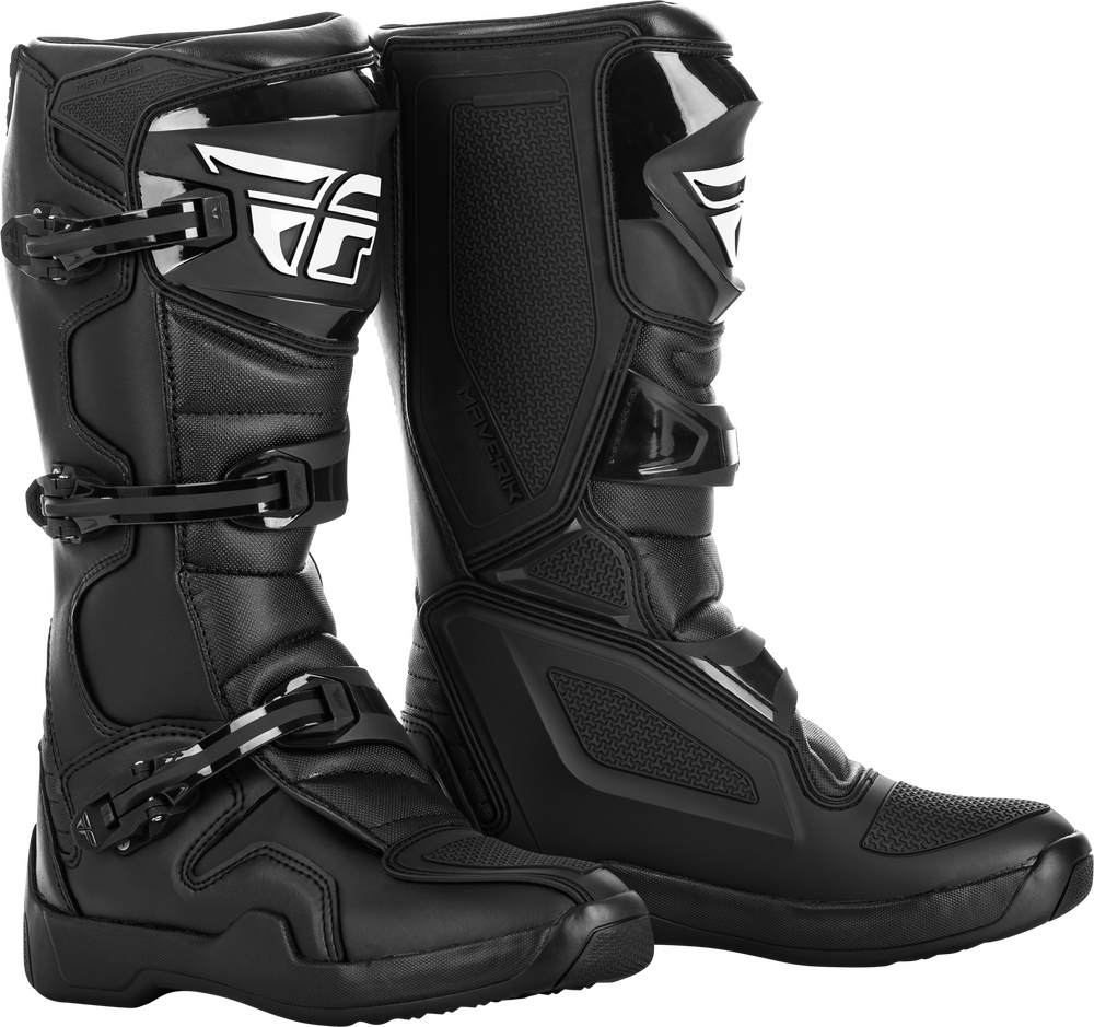 Fly Racing Maverik Boots (2027) — Black