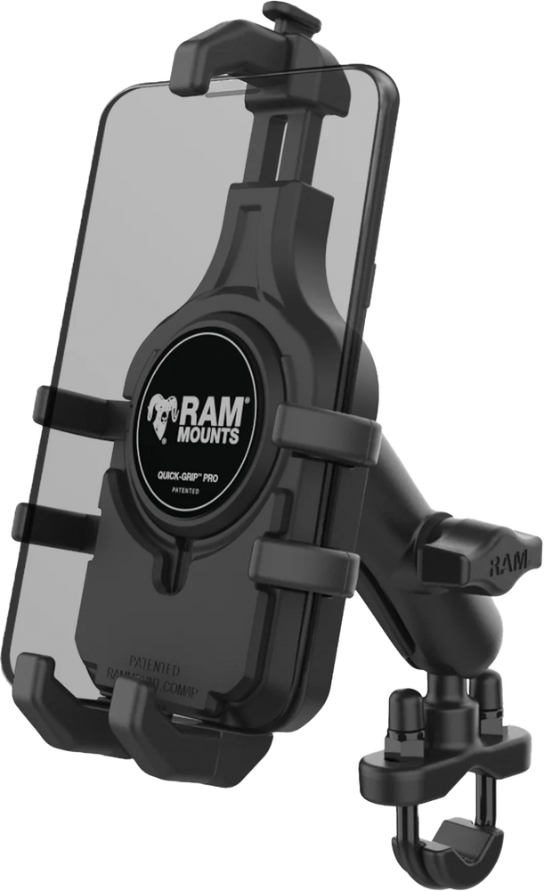 RAM QUICK-GRIP PRO HANDLEBAR PHONE MOUNT MED