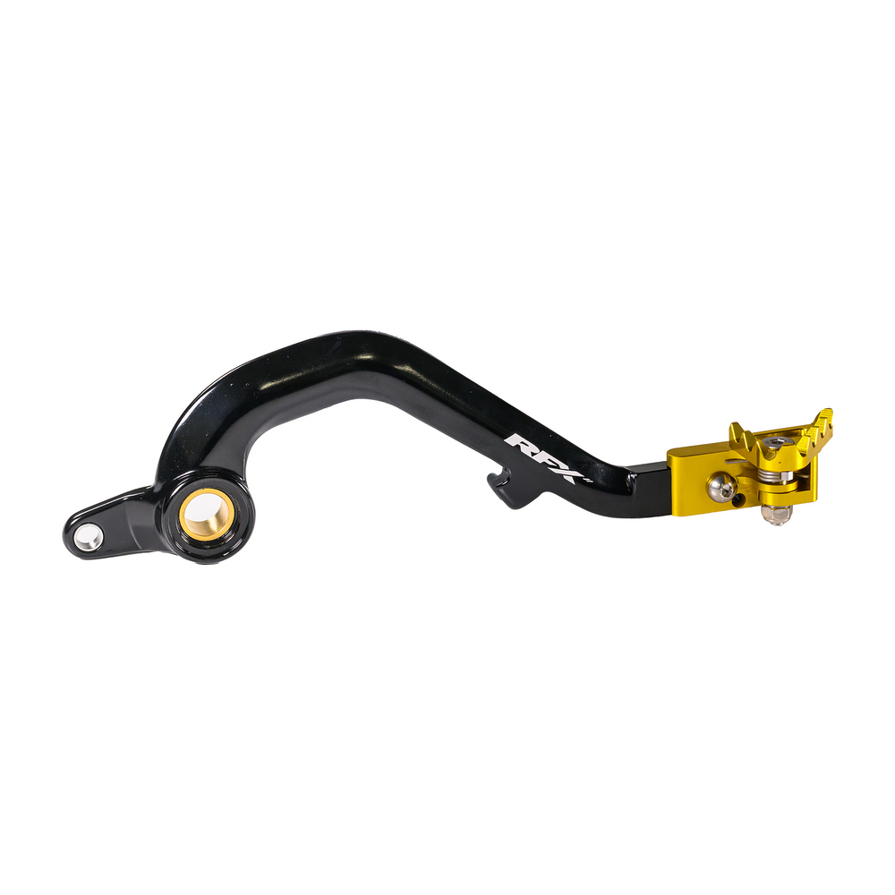 Rfx Rear Brake Pedal Yellow Folding-Tip Suz
