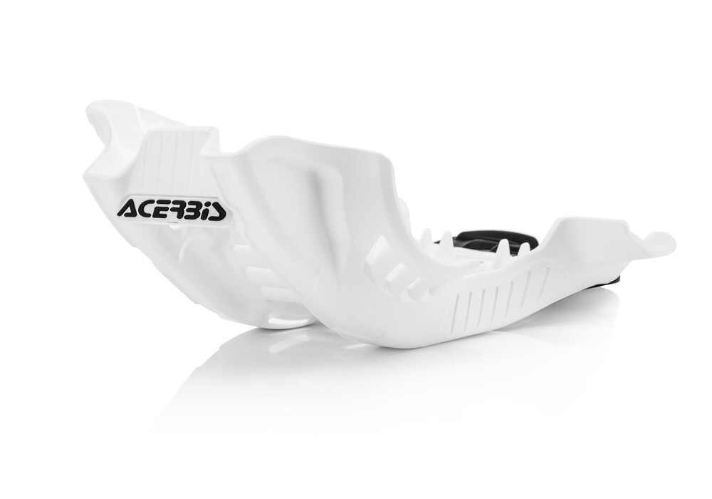 ACERBIS SKID PLATE WHITE/BLACK
