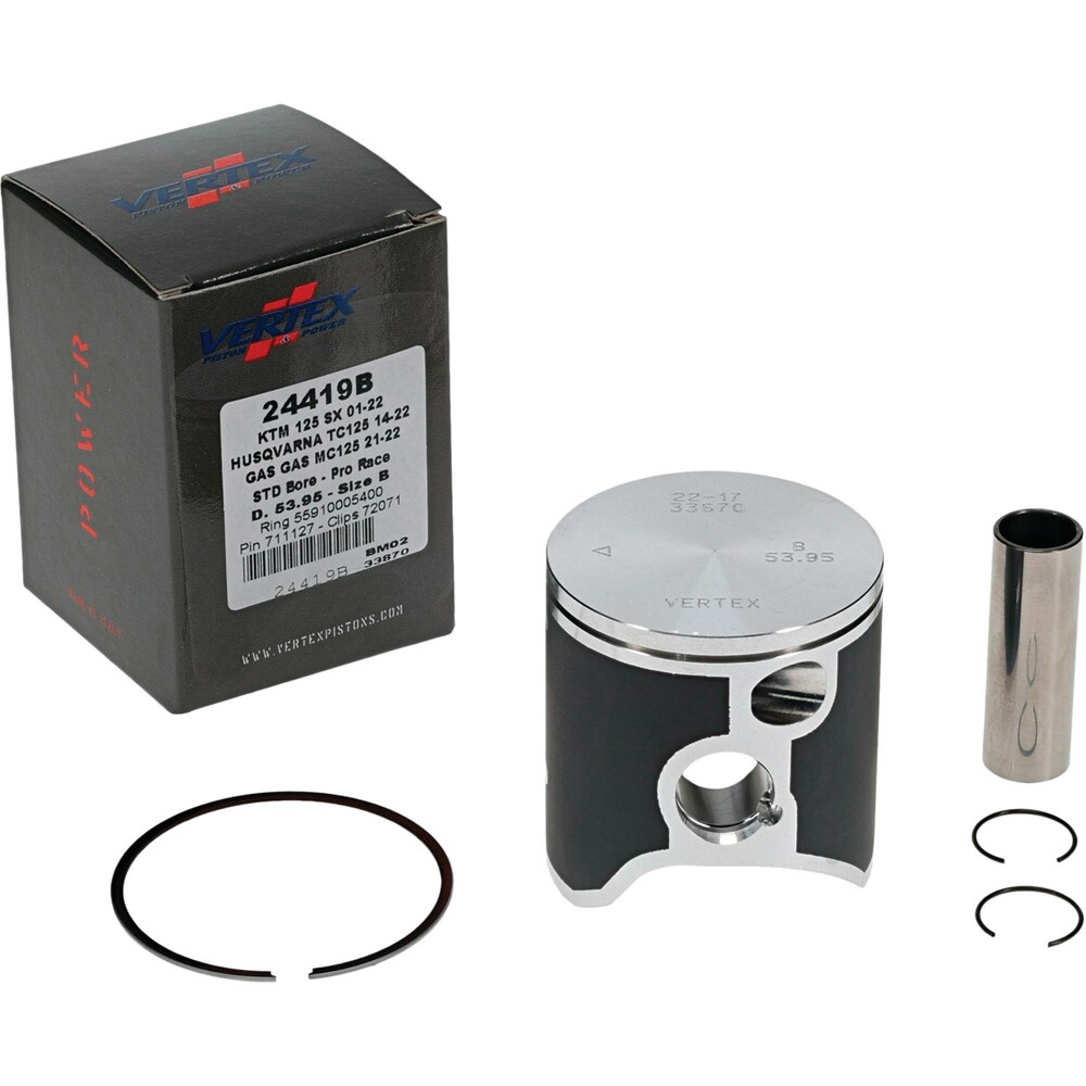 VERTEX PISTON KIT FORGED PRO RACE 53.95/STD GAS/HUSQ/KTM