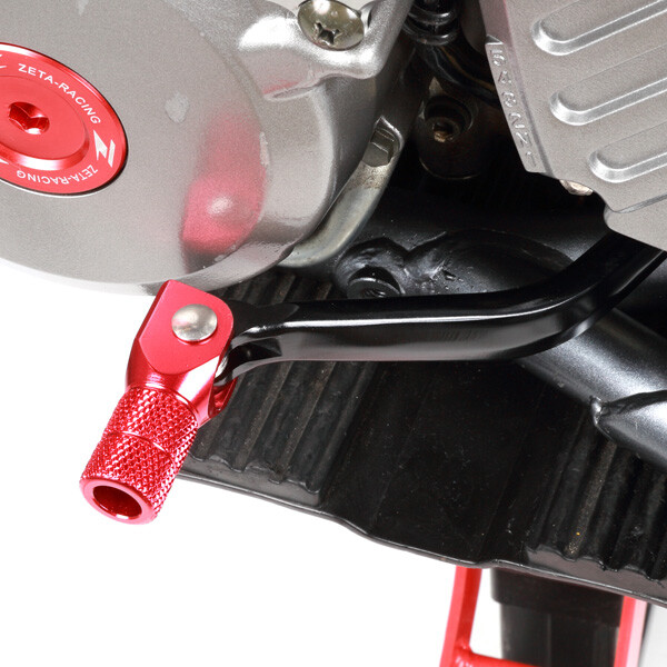 ZETA FORGED SHIFT LEVER RED HON