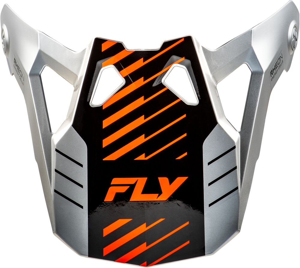 Fly Racing 2025 Formula CP Visor — Grey/Orange/Black