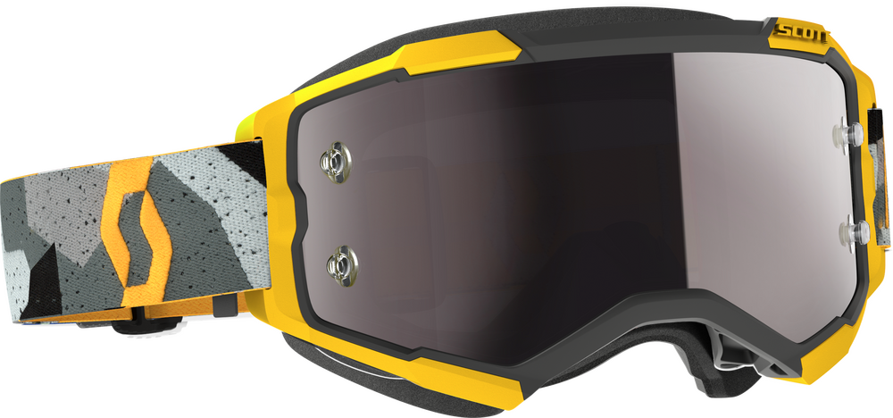Scott Fury Goggle — Camo Grey/Yellow