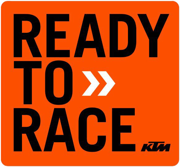 D-COR READY TO RACE DECAL 12"