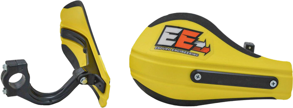 Enduro Engineering Composite Mnt Roost Deflectors Yellow W/Mounting Hardware