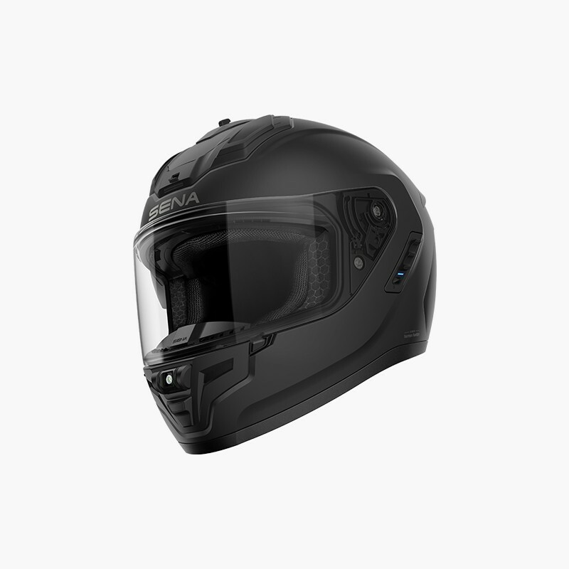 Sena Phantom FF Helmet — Matte Black