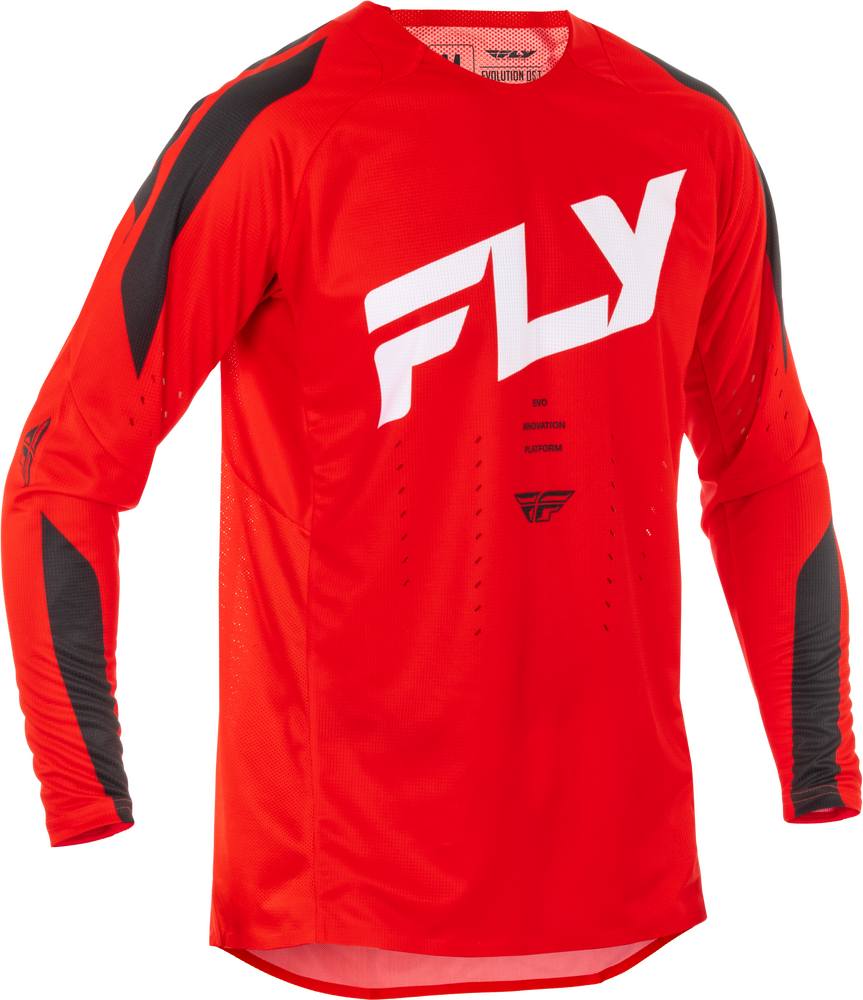 Fly Racing Evolution DST Jersey — Red/White/Black
