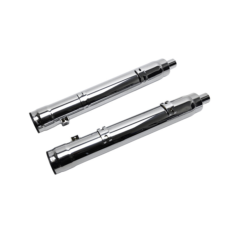 Firebrand Grand Prix Mufflers Chrome Cheiftain / Challenger `14-Up