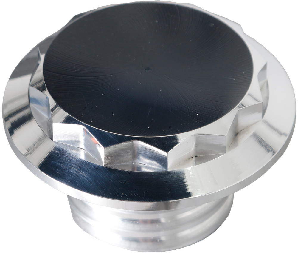 H/D BILLET 12 POINT NON-VENTED POLISHED FUEL CAP
