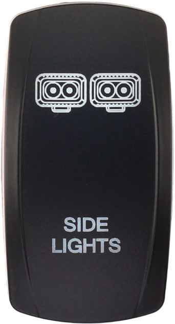 XTC POWER PRODUCTS DASH SWITCH ROCKER FACE SIDE LITGHTS