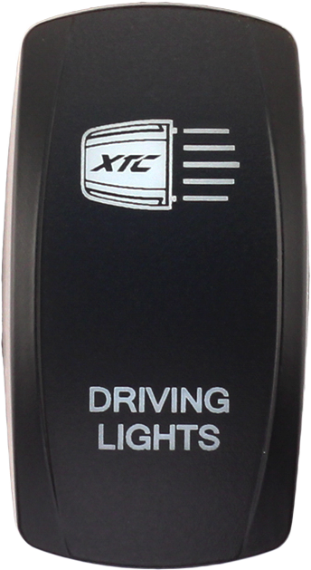 XTC POWER PRODUCTS DASH SWITCH ROCKER FACE DRIVING LIGHTS
