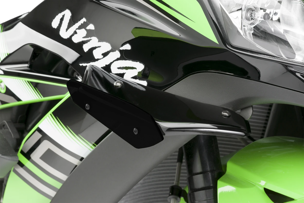 SPORT SIDE SPOILERS BLACK KAW