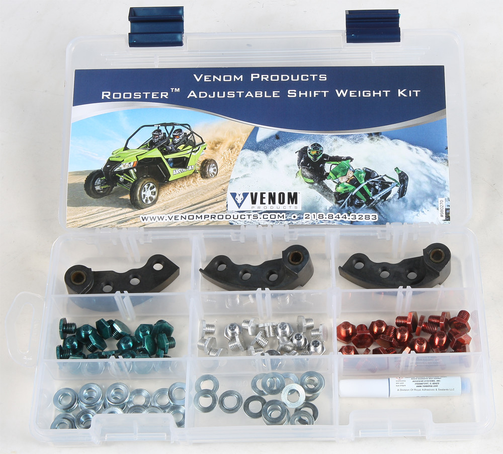 VENOM PRODUCTS ROOSTER WEIGHTS ARCTIC 60-80G 3PK