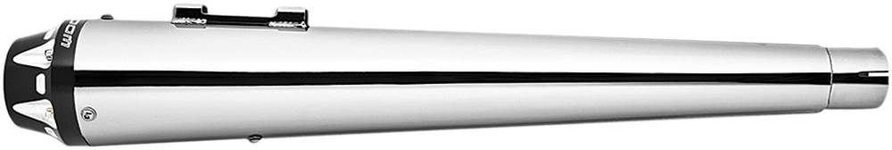 Freedom American Outlaw Slip-Ons 4.5" Chrome W/Black Tip Indian