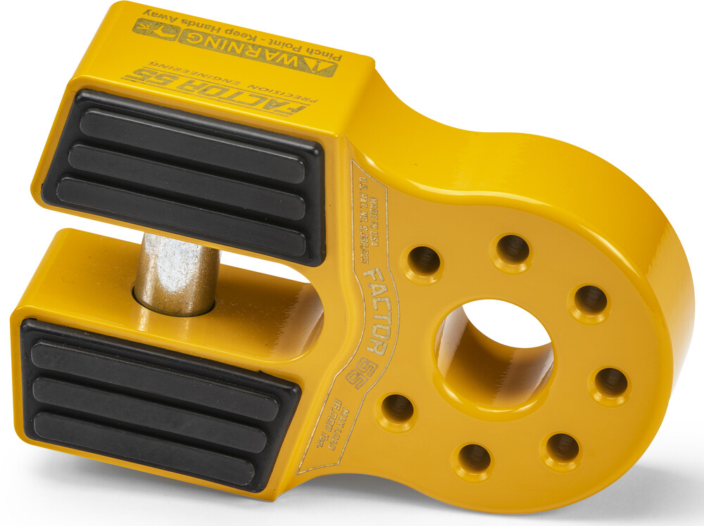 FACTOR 55 FLATLINK XTV WINCH SHACKLE YELLOW