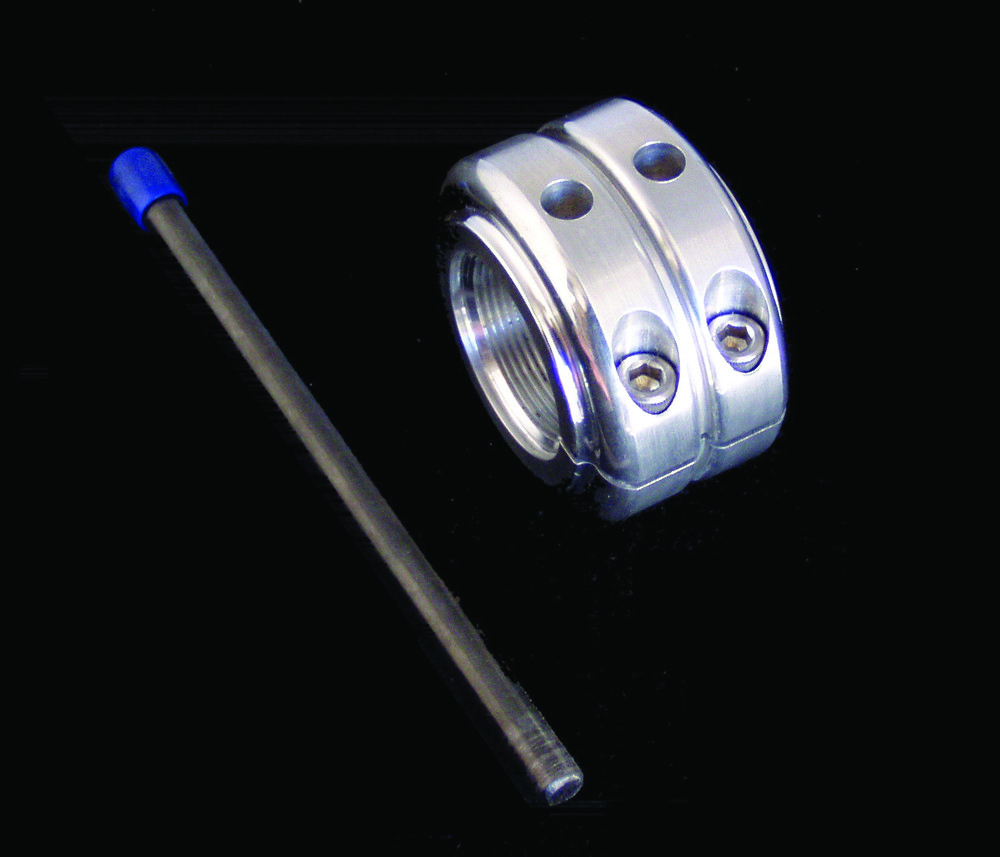 MODQUAD AXLE LOCKING NUT - DOUBLE (SILVER)