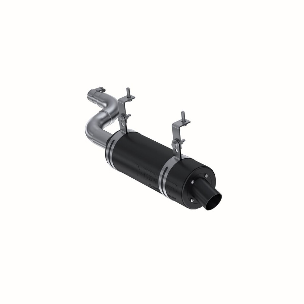 Mbrp Single Slip-On System W/ 4.25" Sport Muffler Blk