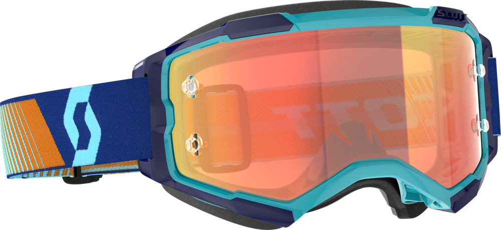 Scott Fury Goggle — Royal Blue/Orange