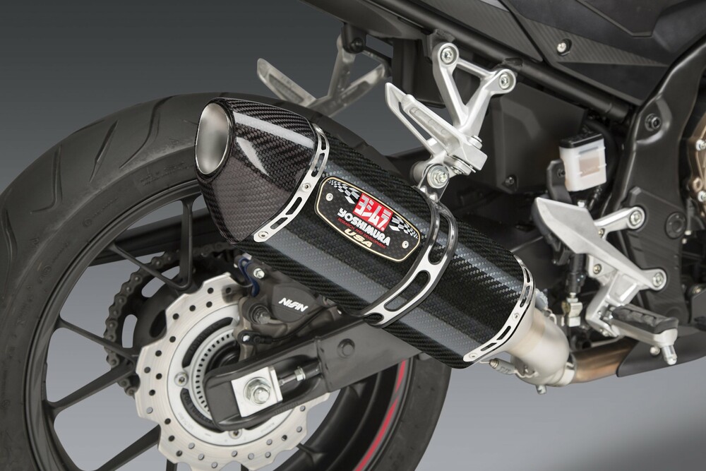 Yoshimura R77 Street Slip-On Exhaust Honda CBR500R 2016-2021