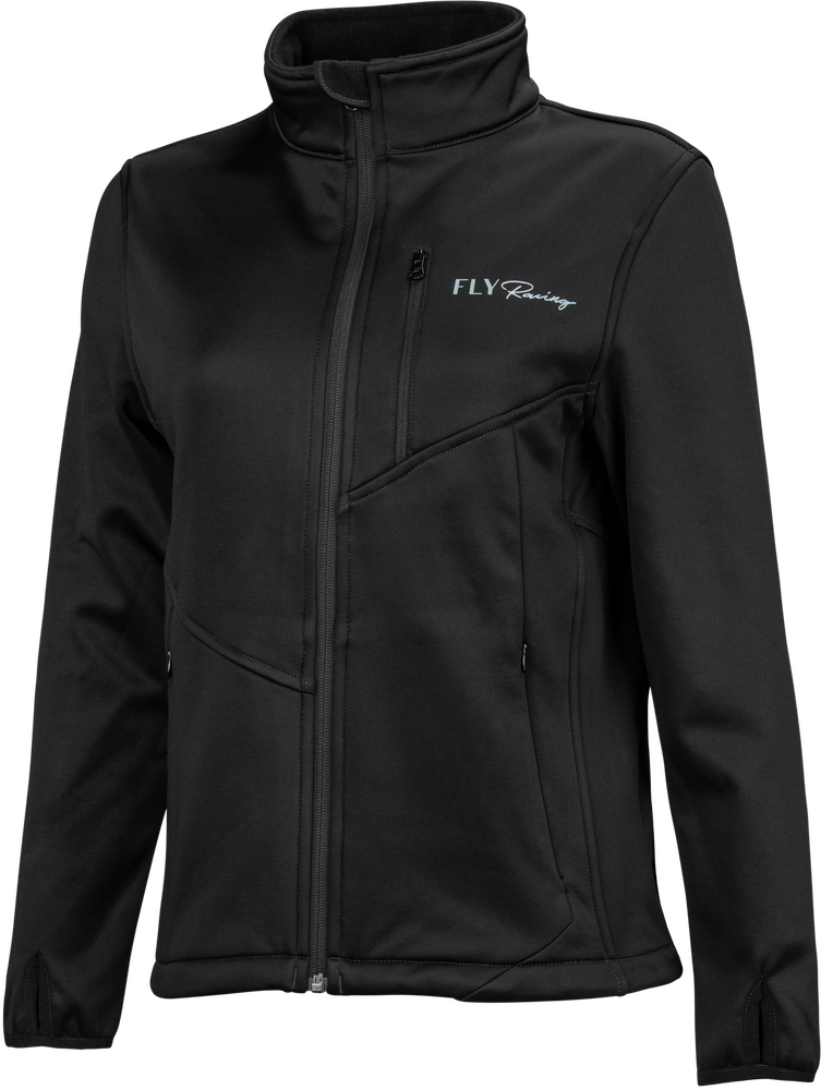 Fly Racing Women's Mid Layer Jacket — Black