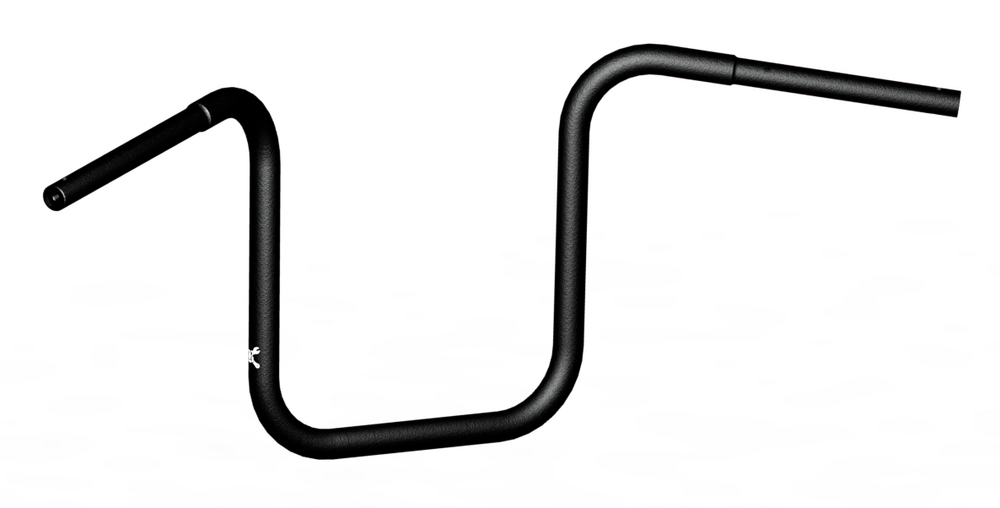 BURLY BRAND APE HANGERS 12" BLACK