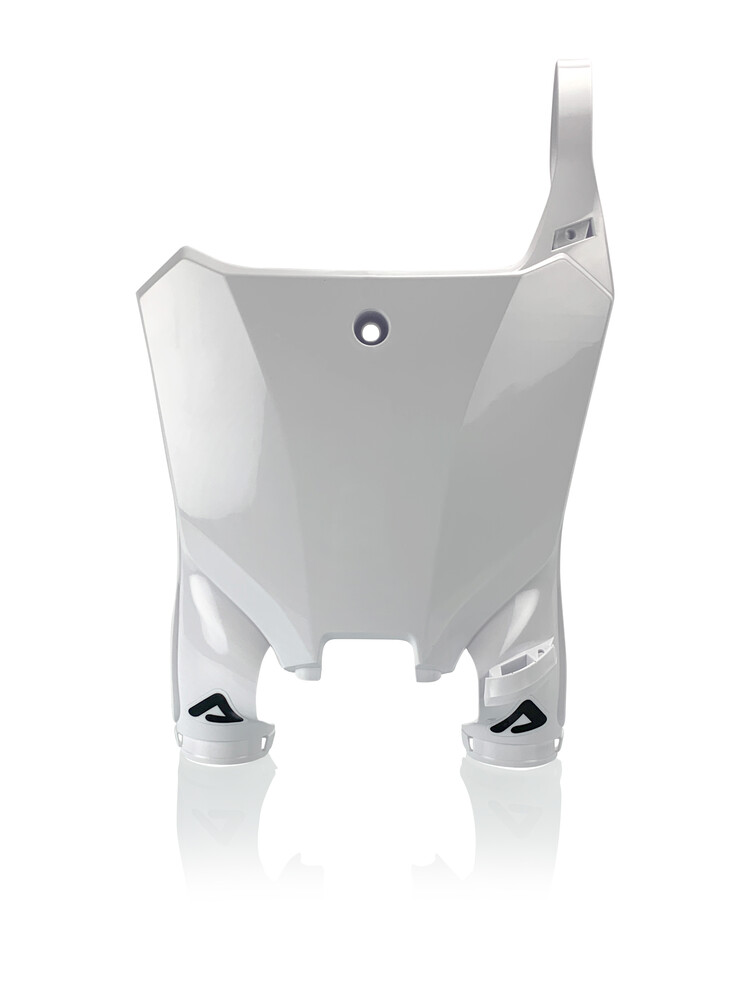 ACERBIS RAPTOR FRONT NUMBER PLATE WHITE HON
