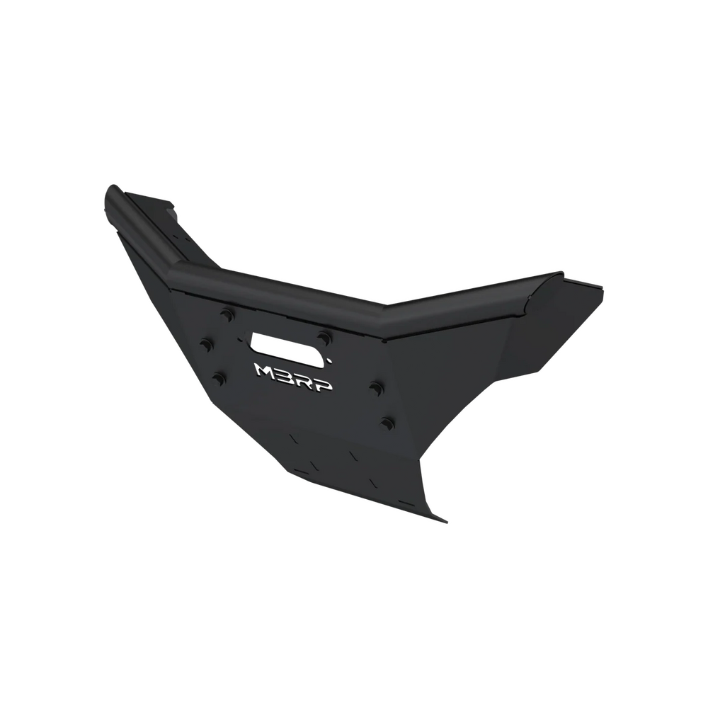 FRONT BUMPER KIT BLACK COATED STEEL POL