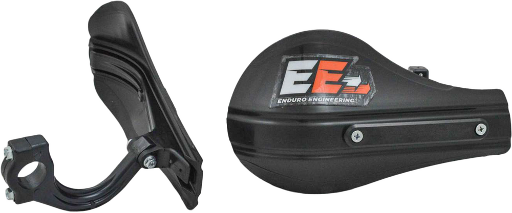 ENDURO ENGINEERING COMPOSITE MNT ROOST DEFLECTORS BLACK W/MOUNTING HARDWARE