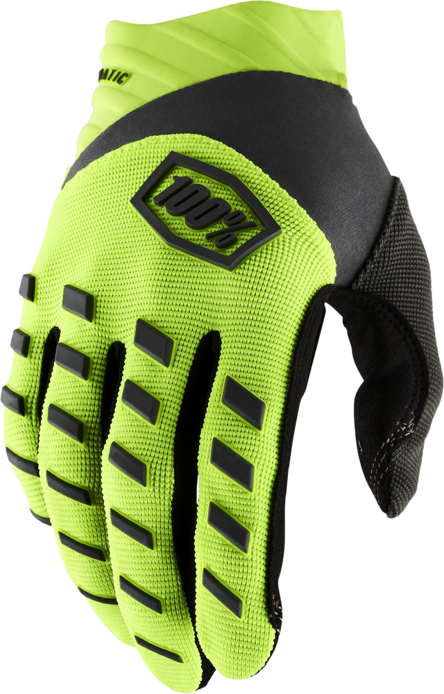 AIRMATIC YOUTH GLOVES FLUO YELLOW/BLACK LG