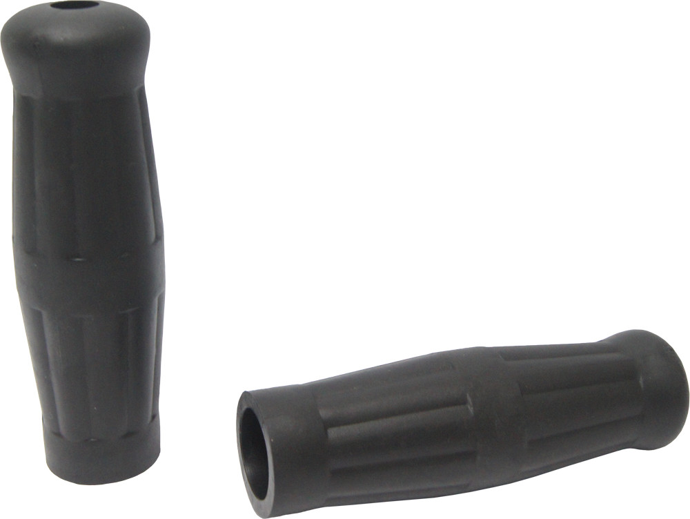 HARDDRIVE GRIPS OLD SCHOOL BLACK W/O THROTTLE SLEEVE