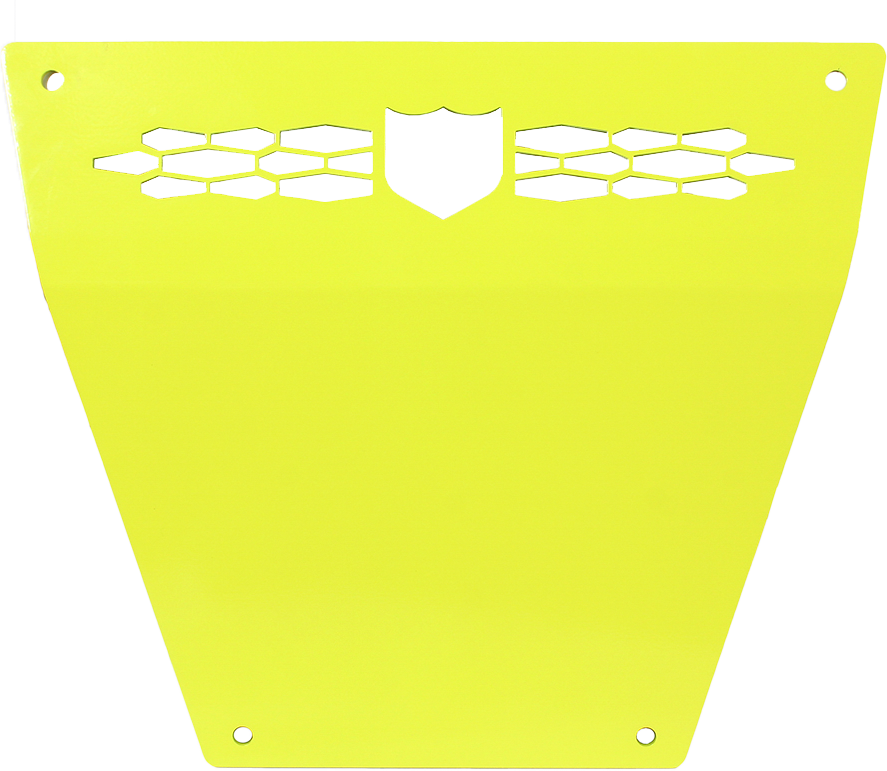 Pro Armor Front Race Skid Plate Lime Squeeze Pol