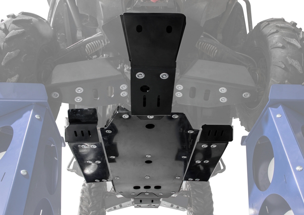 Rival Powersports Usa Hdpe Central Skid Plate Cfm