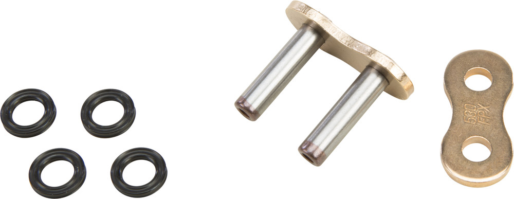 FIRE POWER X-RING RIVET MASTER LINK 530 GOLD