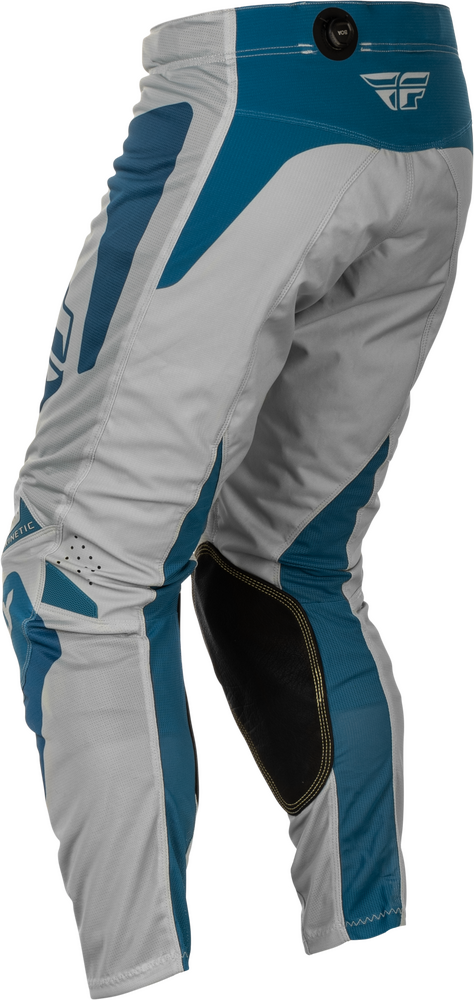 FLY RACING KINETIC MESH SYM PANTS GREY/BLUE SZ 40