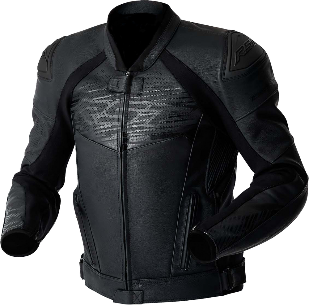 Rst Tractech Evo D3O Leather Jackets — Black